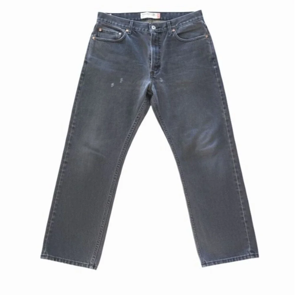 Levi's 505 Mens Jeans 36x29 Smokey Grey Regular Fit Straight Leg Skater